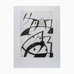 Joan Miro, Woman, Bird, Star, Lithograph, 1977