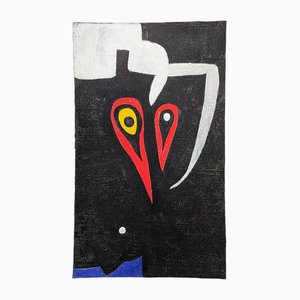 Joan Miro, Head, Bird, Lithograph, 1974