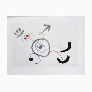 Joan Miro, Ubu, Lithographie, 1972