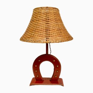 Vintage Lampe von Jacques Adnet, 1950er