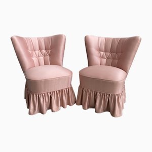 Pink Cocktail Chairs, 1960s, Set of 2