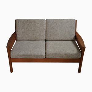 Zwei-Sitzer Sofa aus Teak von Dyrlund, 1960er