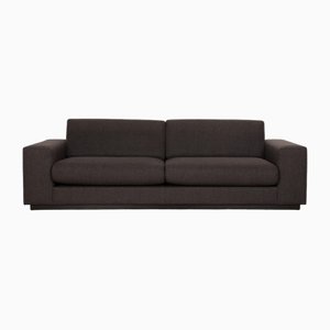 Drei-Sitzer Sofa aus grauem Stoff