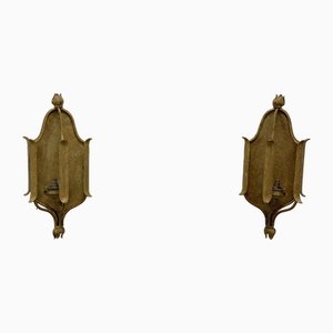 Metal Wall Sconces, 1970s