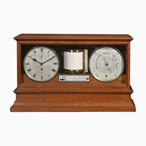 Oak Cased Weather Station