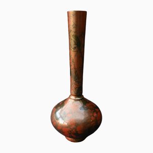 Japanische Murashido Vase aus Bronze
