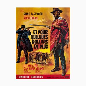 Affiche de Film For a Few Dollars More par Jean Mascii, France, 1966