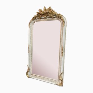 French Style Painted Wood Frame Mirror
