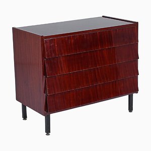 Mid-Century Italian Wooden Chest of Drawers by F. Graffi, 1960