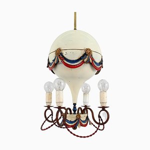 Mid-Century French Air Ballon Ceiling Lamp, 1950s