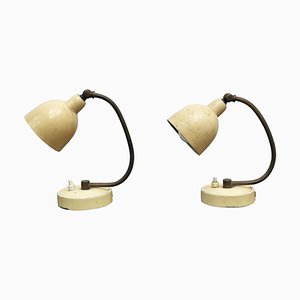 Mid-Century Italian Brass and Metal Table Lamp from Stilux Milano, Set of 2
