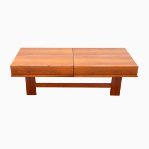 Table Basse en Noyer par Giovanni Michelucci, 1970s