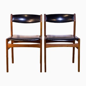 Dänische Vintage Stühle von Høng Stolefabrik, 2er Set