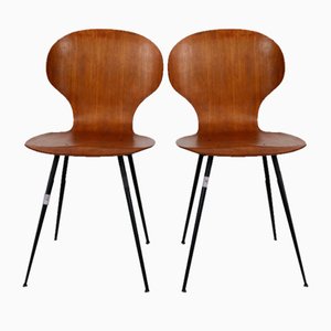 Bentwood Chairs by Carlo Ratti, Italy, 1950s, Set of 2