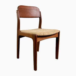Chaise Vintage en Teck par Henning Kjærnulf, 1960s
