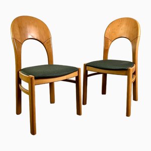 Vintage Stühle aus Holz, 2er Set