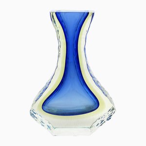 Murano Glass Vase attributed to Alessandro Mandruzzato, 1960s