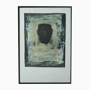 Alain Winance, Composition, Color Lithograph, 1990s, Framed