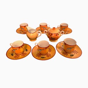 Set da caffè in porcellana di Hermès, inizio XXI secolo, set di 14