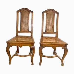 Side Chairs with Meshing, Set of 2