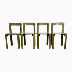 Vintage Chairs by Bruno Rey for Kusch+co, 1970s, Set of 4