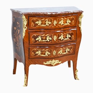 Small Louis XIV-Louis XV Transition Style Chest of Drawers, Early 20th Century