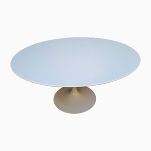 Table Tulip en Stratifié Blanc par Eero Saarinen pour Knoll, 1960s