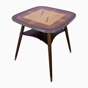 Table Basse avec Intarsia, Allemagne, 1960s
