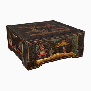 Boîte de Présentation de Cérémonie Victorienne Antique, Japon, 1860s