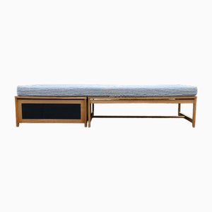 Mid-Century Danish Daybed in Oak by Arne Karlsen and Peter Hjort for Interna, 1960s