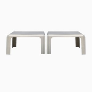 Model 4894 Coffee Tables by Gae Aulenti for Kartell, 1970s, Set of 2