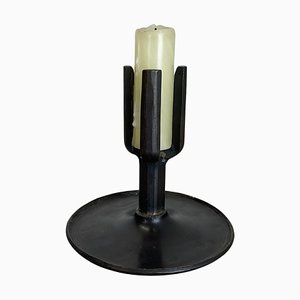 Brutalist Bronze Candleholder by Manfred Bergmeister, Germany, 1970s