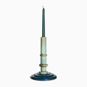 Blue Oil Candleholder from Ceramiche Lega