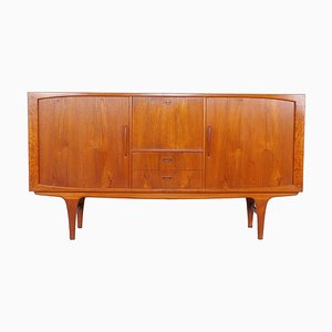 Credenza alta con ante scorrevoli, Danimarca, anni '60