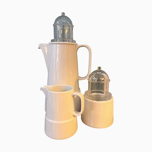 Service à Café Modèle Il Faro par Aldo Rossi pour Rosenthal, 1994, Set de 3