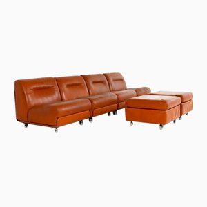 Concho Modular Sofa by Jo Otterpohl for Cor, 1970s, Set of 6