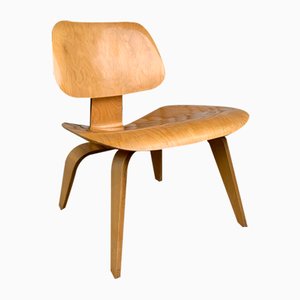 LCW Lounge Chair in Birch by Charles & Ray Eames for Herman Miller, 1950s