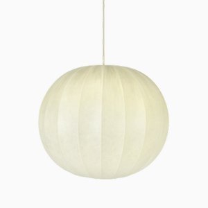 Cocoon Hanging Lamp attributed to Achille & Pier Giacomo Castiglioni for Flos, 1960s
