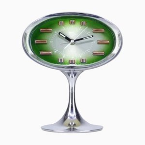 Vintage Space Age Alarm Table Clock