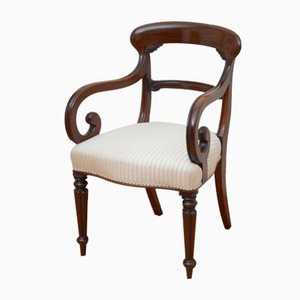 William IV Carver Chair aus Mahagoni, 1840