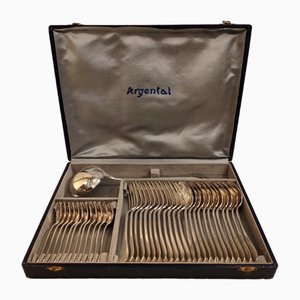 Silbernes Metallservice von Argental, 1950er, 37 . Set