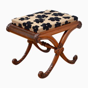 Tabouret William IV en Acajou, 1830