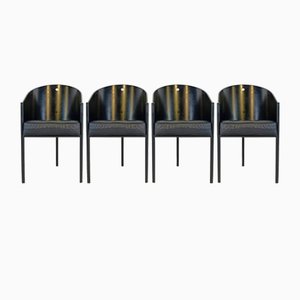 Vintage Costes Stühle von Philippe Starck für Aleph, 1980er, 4er Set