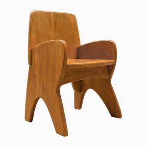 Scandinavian Wooden Children's Chair, 1960s