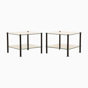 Glass Coffee Table from Ligne Roset, Set of 2