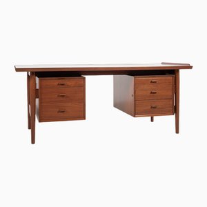 Mid-Century Danish Desk in Teak attributed to Arne Vodder for Sibast, 1960s