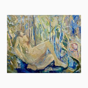 Francesca Owen, Entrambi i lati del paradiso, Dipinto a olio, 2023