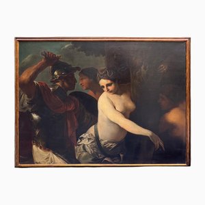 Römischer Künstler, Tarquinio und Lucrezia, Frühes 18. Jh., Ölgemälde, Gerahmt