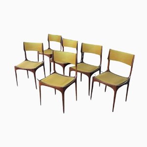 Elisabetta Chairs in Rosewood from Luigi Sormani, 1962, Set of 6