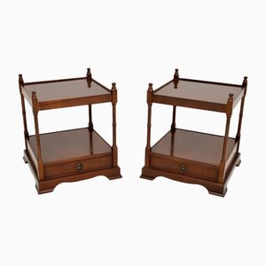 Georgian Style Side Tables, 1950s, Set of 2